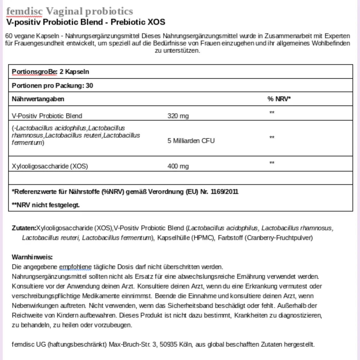 femdisc vaginal Probiotics - Image 10